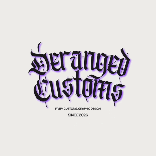 Deranged Customs logo